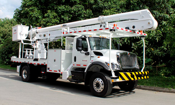 certificado de ensayos o pruebas eléctricas de Camiones Grúa y Canasta para trabajos eléctricos(ANSI SAIA A92.2), laboratorio certificado por inacal lima perú ensayos de rigidez dieléctrica